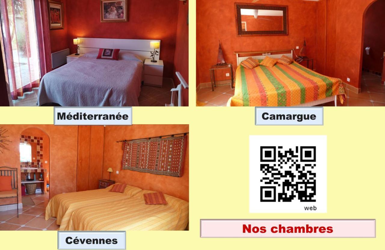 Bed and Breakfast Les Cigalous Restinclieres Zewnętrze zdjęcie